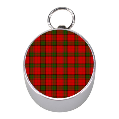 Maxwell Tartan Silver Compass (Mini) from ArtsNow.com Front