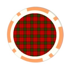 Maxwell Tartan Poker Chip Card Guard from ArtsNow.com Front