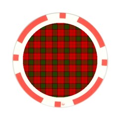 Maxwell Tartan Poker Chip Card Guard (10 pack) from ArtsNow.com Back