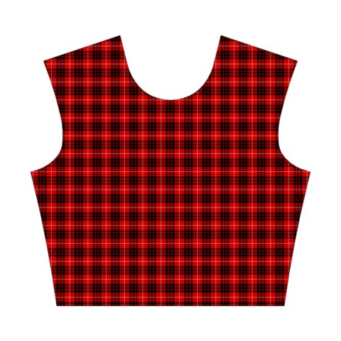 Munro Tartan Cotton Crop Top from ArtsNow.com Front