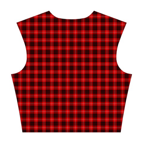 Munro Tartan Cotton Crop Top from ArtsNow.com Back