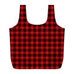 Munro Tartan Full Print Recycle Bag (L) from ArtsNow.com Front