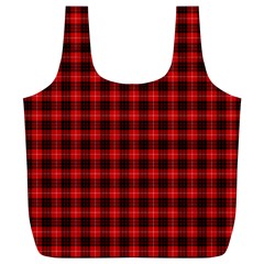 Munro Tartan Full Print Recycle Bag (XL) from ArtsNow.com Back