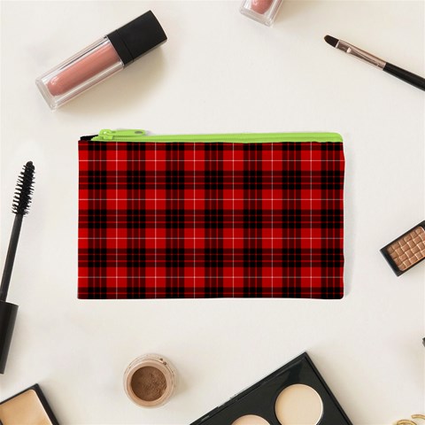 Munro Tartan Canvas Cosmetic Bag (XS) from ArtsNow.com Front