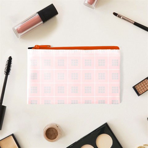 Munro Tartan Canvas Cosmetic Bag (XS) from ArtsNow.com Front