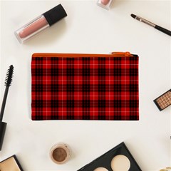 Munro Tartan Canvas Cosmetic Bag (XS) from ArtsNow.com Back