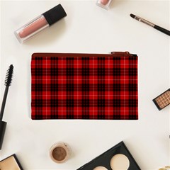 Munro Tartan Canvas Cosmetic Bag (XS) from ArtsNow.com Back