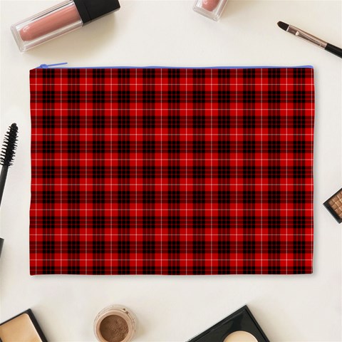 Munro Tartan Cosmetic Bag (XL) from ArtsNow.com Front