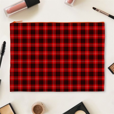 Munro Tartan Cosmetic Bag (XL) from ArtsNow.com Front