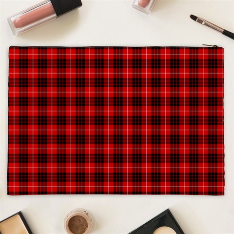 Munro Tartan Cosmetic Bag (XXL) from ArtsNow.com Back