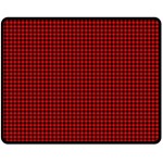 Munro Tartan Fleece Blanket (Medium) (One Side)