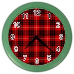 Munro Tartan Color Wall Clock