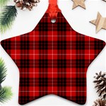 Munro Tartan Star Ornament (Two Sides)