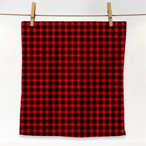 Munro Tartan Face Towel from ArtsNow.com Front