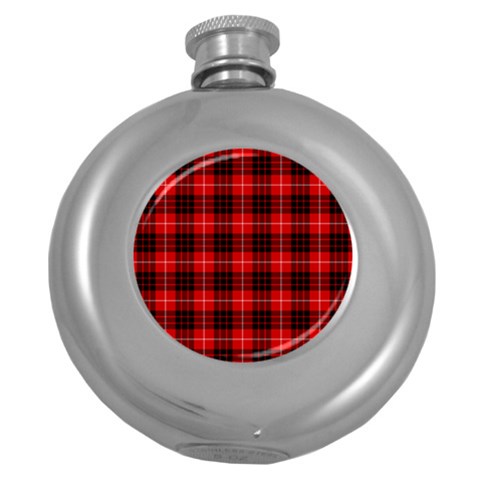 Munro Tartan Hip Flask (5 oz) from ArtsNow.com Front
