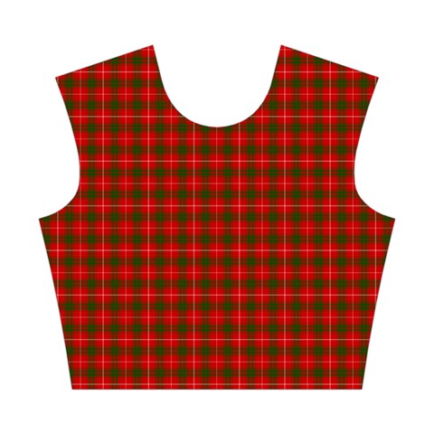 Prince of Rothesay Tartan Cotton Crop Top from ArtsNow.com Front