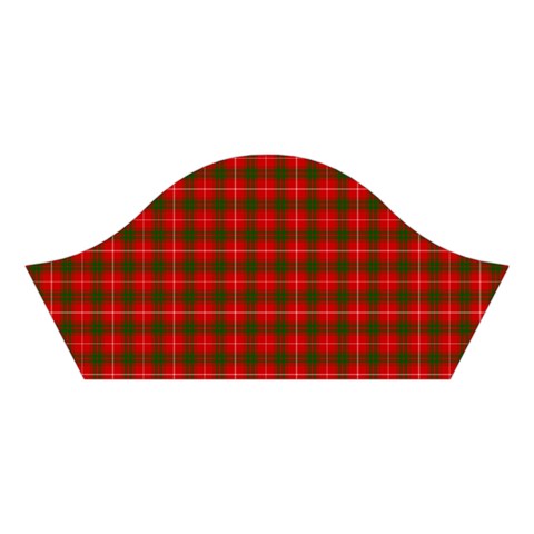 Prince of Rothesay Tartan Cotton Crop Top from ArtsNow.com Left Sleeve