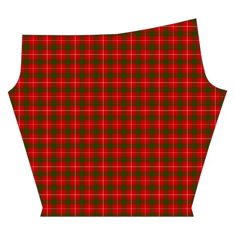Prince of Rothesay Tartan Yoga Cropped Leggings from ArtsNow.com Left