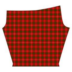 Prince of Rothesay Tartan Yoga Cropped Leggings from ArtsNow.com Left