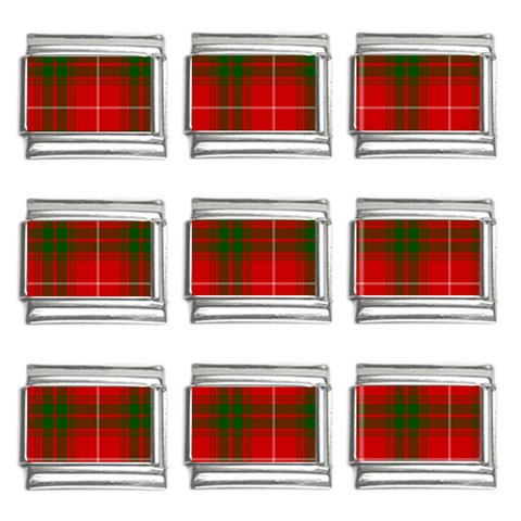Prince of Rothesay Tartan 9mm Italian Charm (9 pack) from ArtsNow.com Front