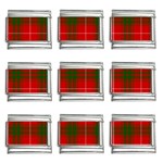 Prince of Rothesay Tartan 9mm Italian Charm (9 pack)