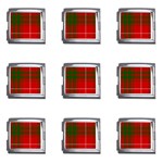 Prince of Rothesay Tartan Mega Link Italian Charm (9 pack)