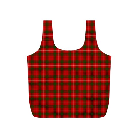 Prince of Rothesay Tartan Full Print Recycle Bag (S) from ArtsNow.com Front