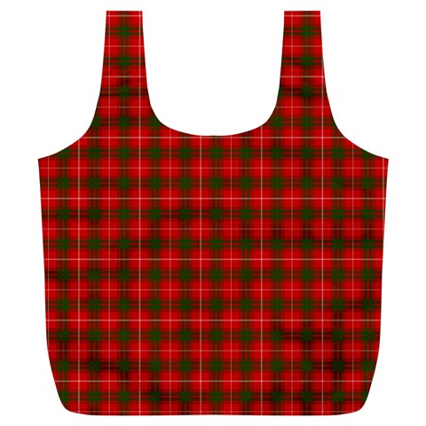 Prince of Rothesay Tartan Full Print Recycle Bag (XL) from ArtsNow.com Front