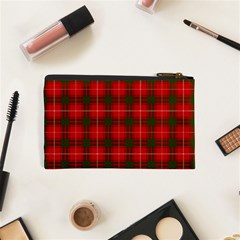 Prince of Rothesay Tartan Canvas Cosmetic Bag (XS) from ArtsNow.com Back
