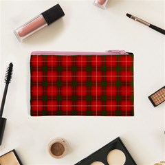 Prince of Rothesay Tartan Canvas Cosmetic Bag (XS) from ArtsNow.com Back