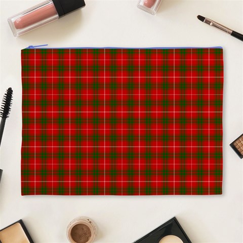 Prince of Rothesay Tartan Cosmetic Bag (XL) from ArtsNow.com Front