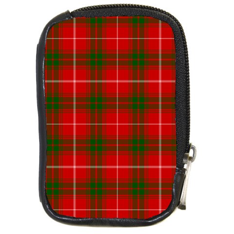 Prince of Rothesay Tartan Compact Camera Leather Case from ArtsNow.com Front