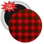 Prince of Rothesay Tartan 3  Magnet (100 pack)