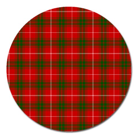 Prince of Rothesay Tartan Magnet 5  (Round) from ArtsNow.com Front