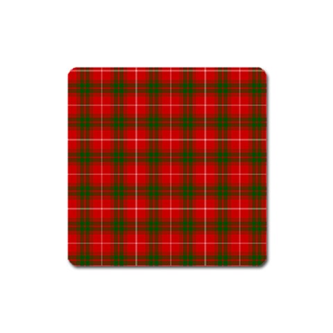 Prince of Rothesay Tartan Magnet (Square) from ArtsNow.com Front