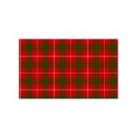 Prince of Rothesay Tartan Sticker Rectangular (100 pack)