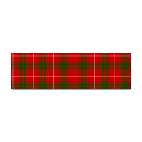 Prince of Rothesay Tartan Sticker Bumper (10 pack) from ArtsNow.com Front