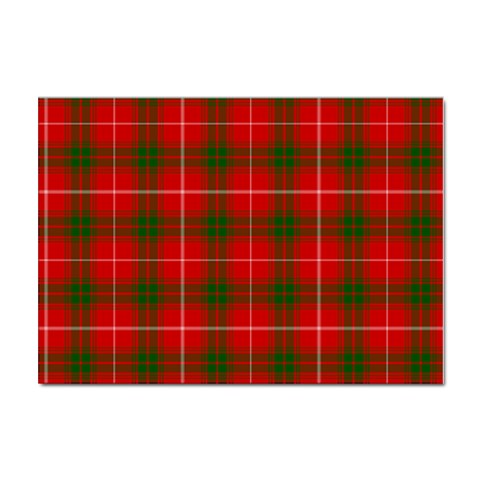 Prince of Rothesay Tartan Sticker A4 (100 pack) from ArtsNow.com Front