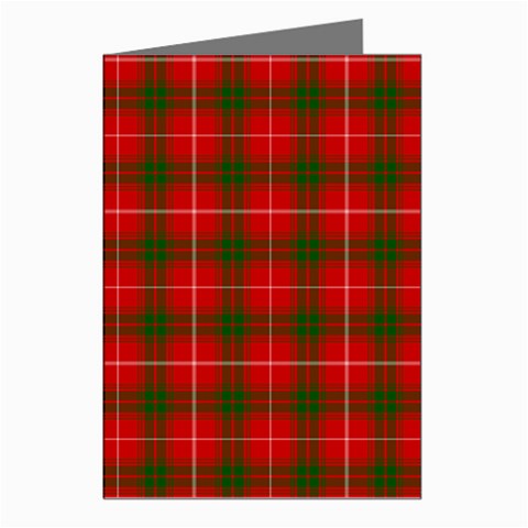 Prince of Rothesay Tartan Greeting Cards (Pkg of 8) from ArtsNow.com Left