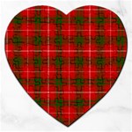 Prince of Rothesay Tartan Jigsaw Puzzle (Heart)