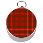 Prince of Rothesay Tartan Silver Compass