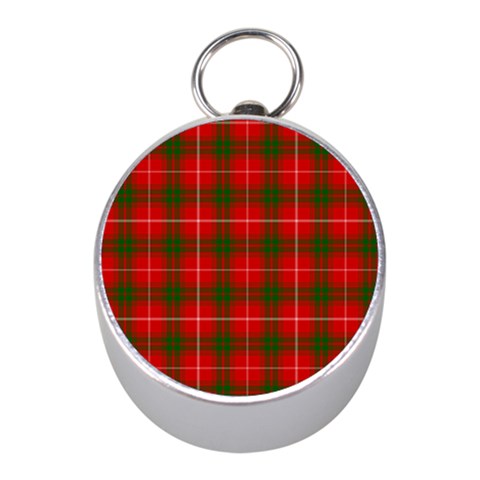 Prince of Rothesay Tartan Silver Compass (Mini) from ArtsNow.com Front