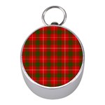 Prince of Rothesay Tartan Silver Compass (Mini)