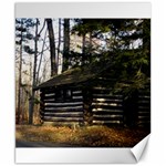 Cabin At The Pennsylvania Grand Canyon  by Ave Hurley  Canvas 8  x 10 