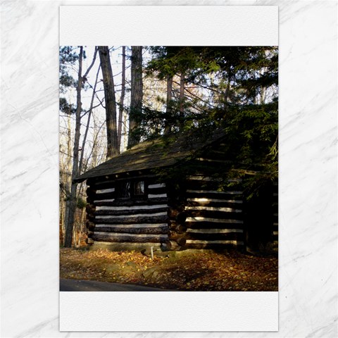 Cabin At The Pennsylvania Grand Canyon  by Ave Hurley  Canvas 24  x 36  from ArtsNow.com 23.35 x34.74  Canvas - 1