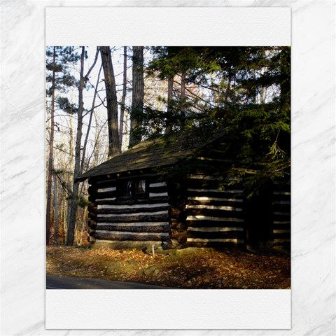 Cabin At The Pennsylvania Grand Canyon  by Ave Hurley  Canvas 36  x 48  from ArtsNow.com 35.26 x46.15  Canvas - 1
