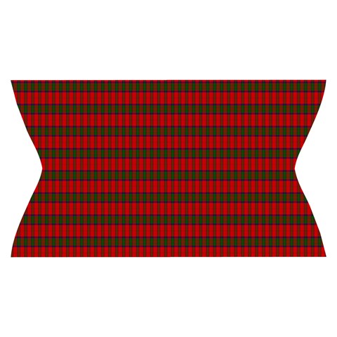 Robertson Tartan Yoga Cropped Leggings from ArtsNow.com Waistband Front