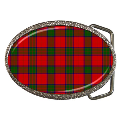 Robertson Tartan Belt Buckle from ArtsNow.com Front