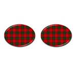 Robertson Tartan Cufflinks (Oval)