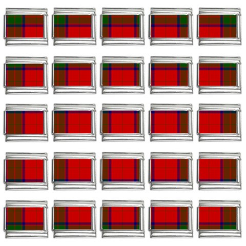 Robertson Tartan 9mm Italian Charm (25 pack) from ArtsNow.com Front